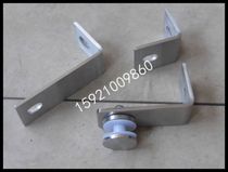 304 glass connecting piece stainless steel glass clip accessories 90 degree angle code connection 85*50*10MM