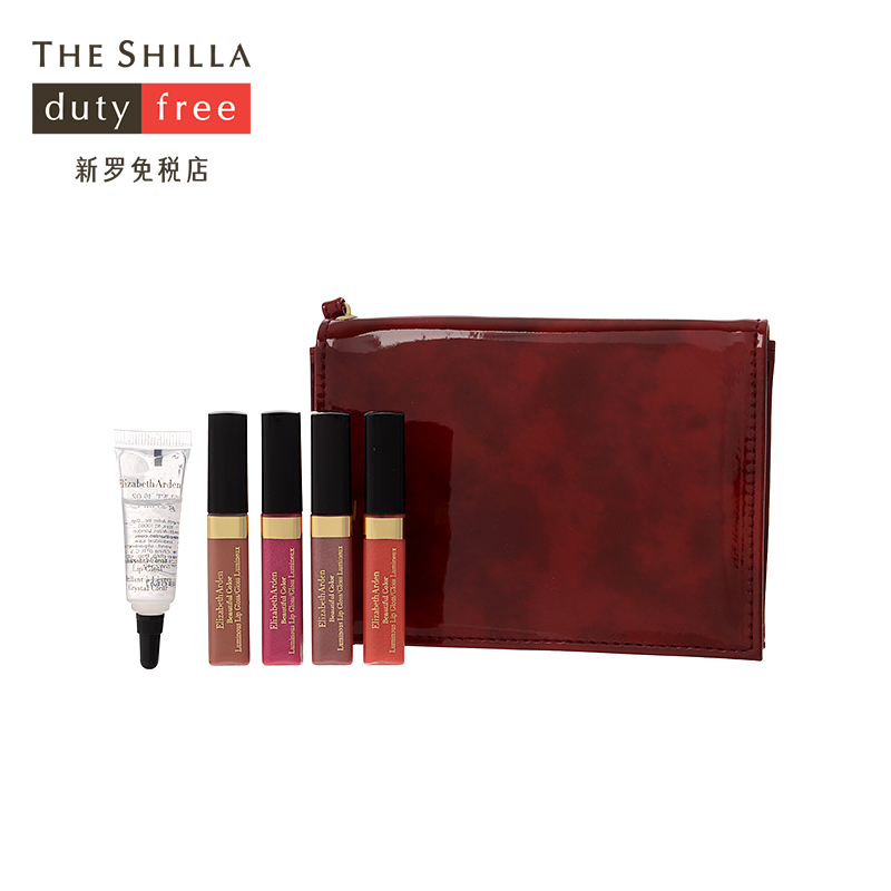 [新罗免税店]Elizabeth Arden/雅顿 假日唇彩套装四色唇彩送包