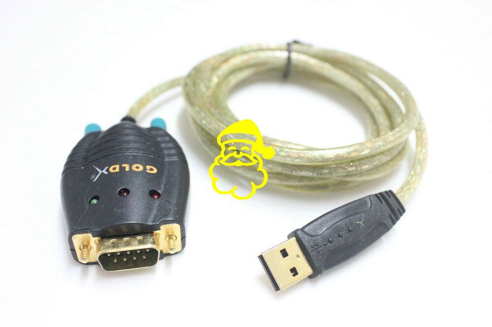 Secondhand original clothing USA GOLDX GXMU-1200 High performance USB transfer serial port line with indicator light 1 8 m