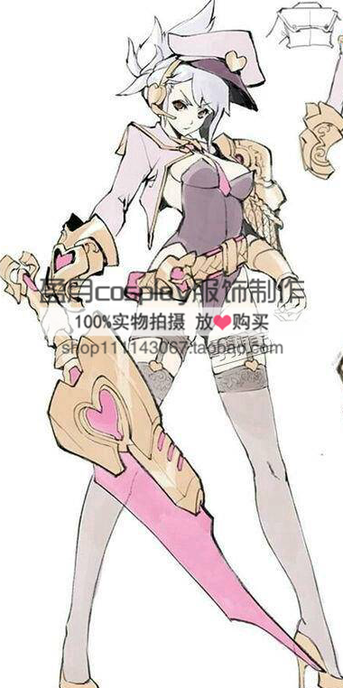 Hero League cos Phantom of the times Riven COSPLAY clothing set to be time-limited special price