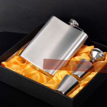 7 oz 304 laser welded seamless welded wine bottle pure stainless steel lid gift set get free leather case with purchase