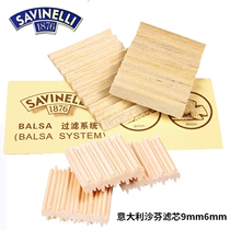 Italian Safin balsa filter element 9mm filter element pipe cigarette holder filter element universal pipe cleaning accessories