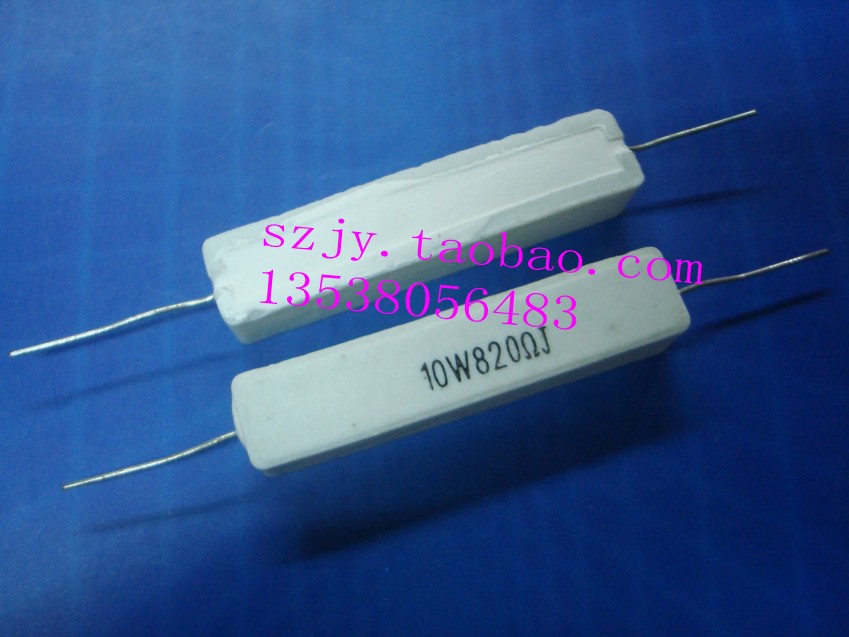 10W2R cement resistance 10W 2R J Ω European cement resistance standing stock