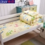 Mẫu giáo chăn ba mảnh thiết lập với lõi sáu mảnh bông quilt cover bé nap trẻ em cotton bộ đồ giường cotton mùa đông ga trải giường cho bé gái	