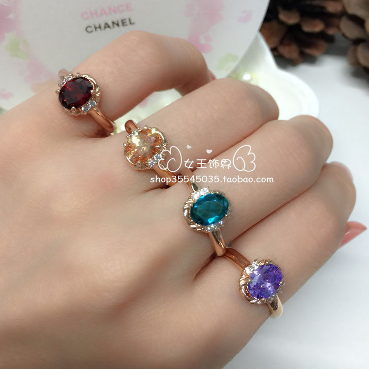 Bague Femme RIGANT en Zircone synthetique strass - Ref 3086893 Image 3