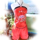 Tạp dề Lady Sexy Người lớn Set Tòa Sao cổ điển Bộ đồ ngủ Retro Thêu gió Ấm Đồ lót tạp dề áo ngủ Bellyband