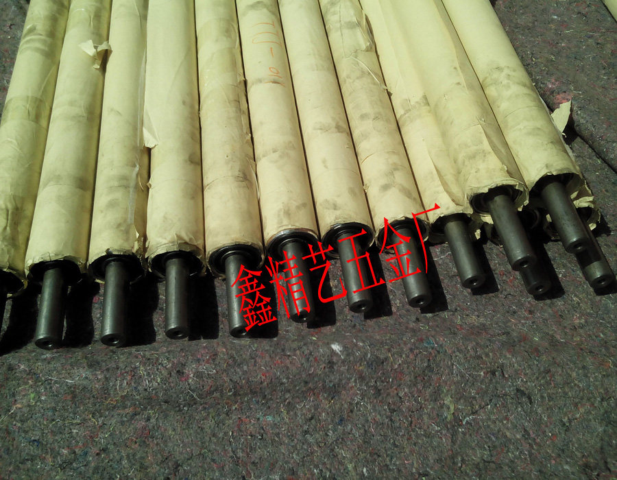 Aluminium guide roller with shaft head aluminium alloy guide rollers (chrome-plated aluminium guide rollers) can be sold for quality assurance