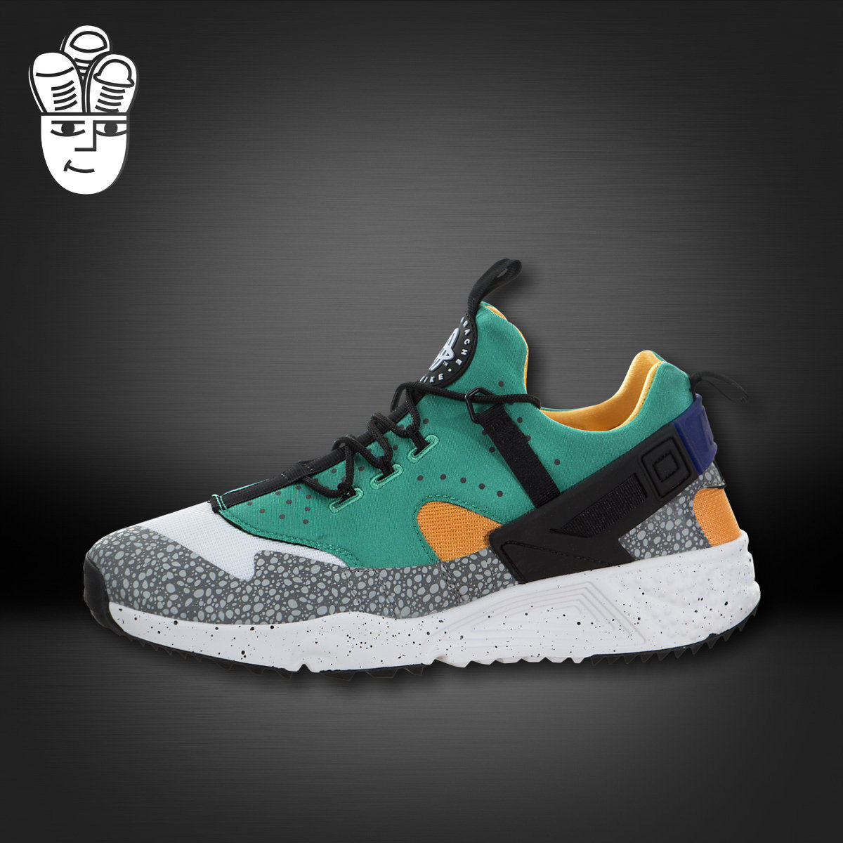 Nike Air Huarache Utility Premium 耐克男鞋 时尚跑步鞋 3M反光