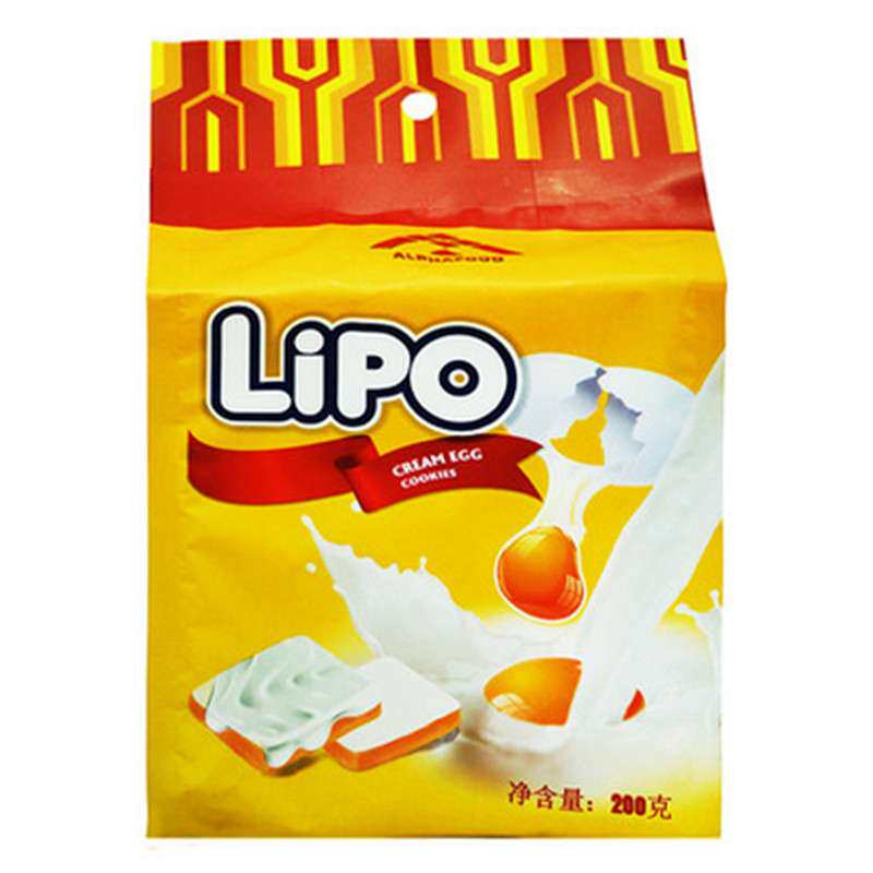 【苏宁易购】Lipo奶油味面包干200g