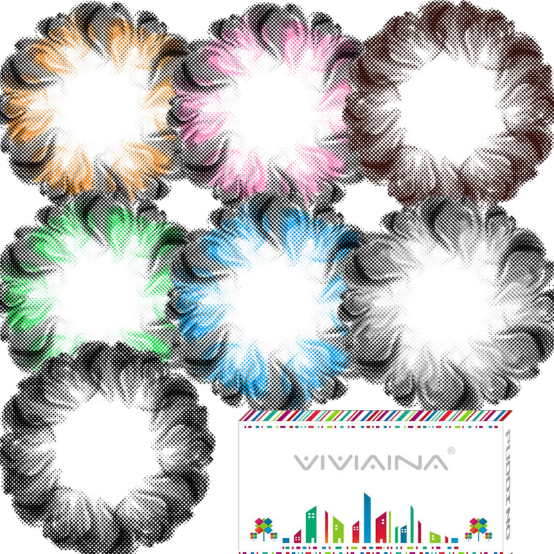 薇薇爱小布丁混血美瞳大直径显色彩色隐形眼镜年抛1片超薄透气dy