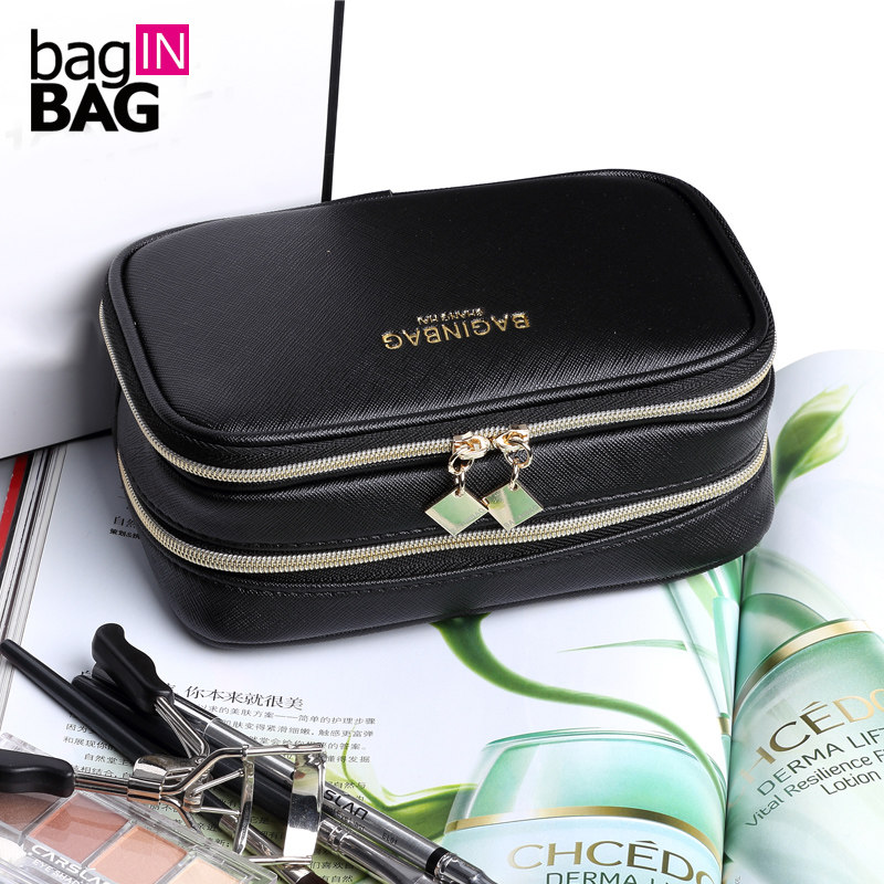 baginbag double layer of makeup bag bag with versatile containing bag makeup bag South Korea