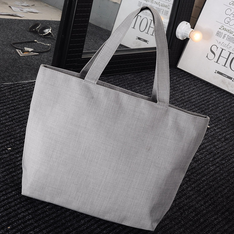 Whiteboard bag DIY canvas bag * Hand-painted bag gray horizontal section 43*34 can be customized pattern