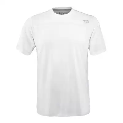 wilson wilson men's tennis suit wilson m knit crew neck shirt men's white