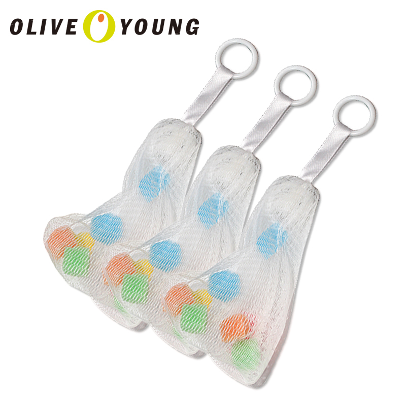 【oliveyoung】欧利芙洋 手工皂起泡网沐浴洗面奶打泡网 3个