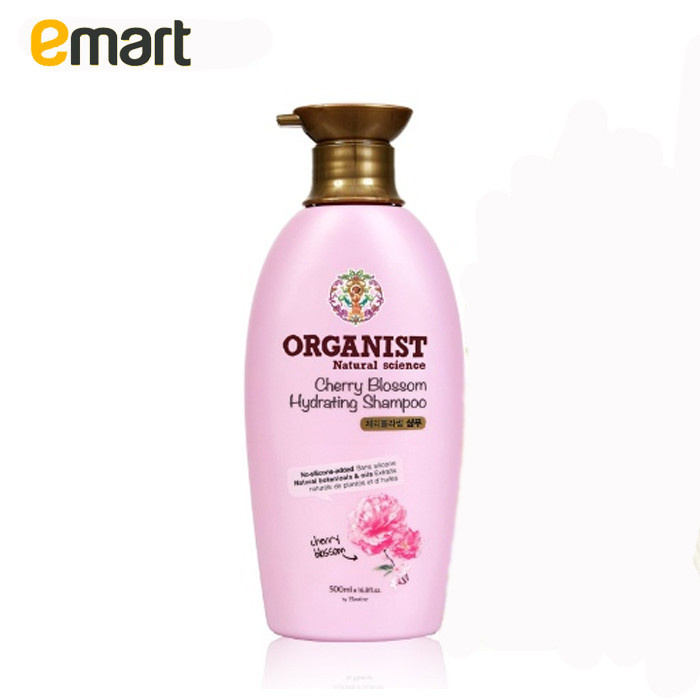 EMART 韩进口正品LG生活健康ORGANIST滋润樱桃洗发水500ml 无硅油