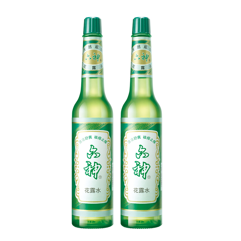 上海家化 六神花露水 夏季防护祛痱止痒 95mlx2瓶