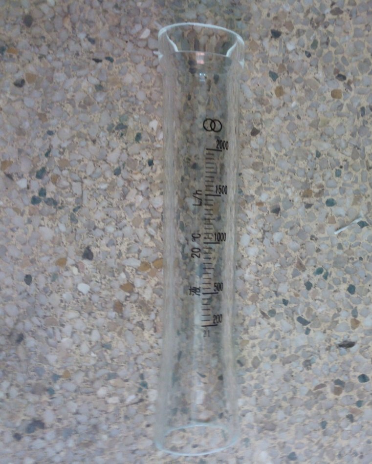 Double ring card glass rotor flow meter cone tube assorted flow meter new pull-type flow meter special