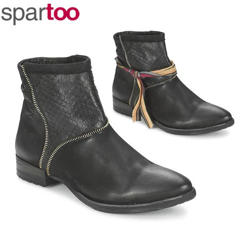 FELMINI Женская обувь ботинки черная португальская бренда подлинная 9094 Ryo Wax Black