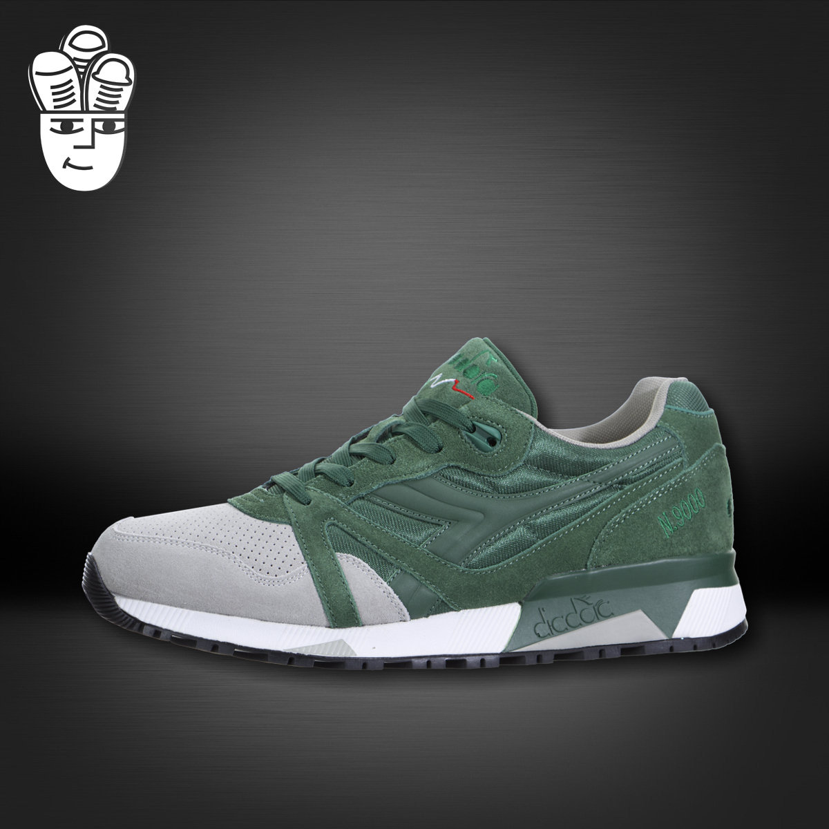 Diadora N.9000 Double 迪亚多纳男子复古跑鞋 运动休闲鞋 多色入