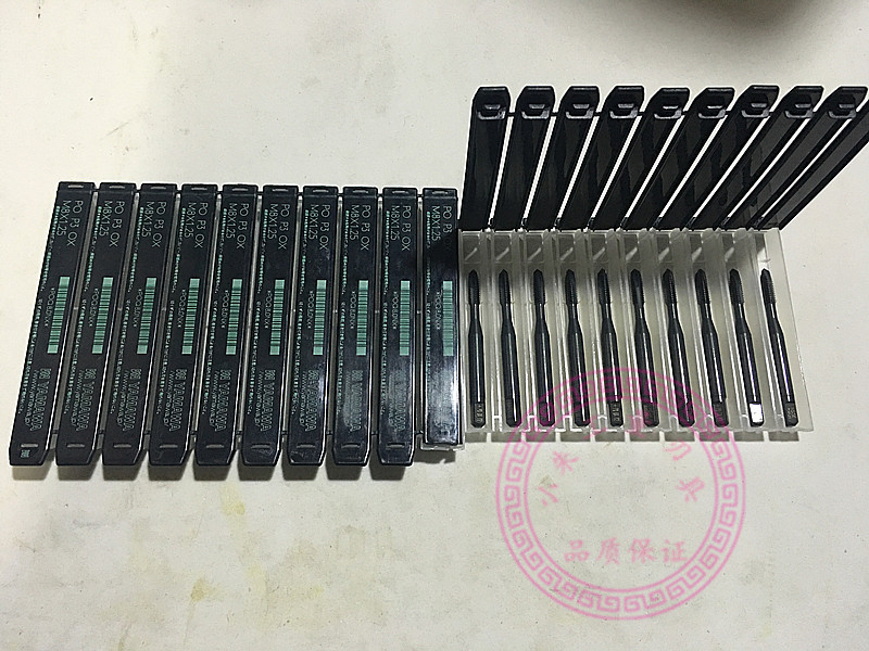 Original dress Japan imports YAMAWA screw tapping first end straight trough machine with screw tap M2M3M4M5M6M8M10