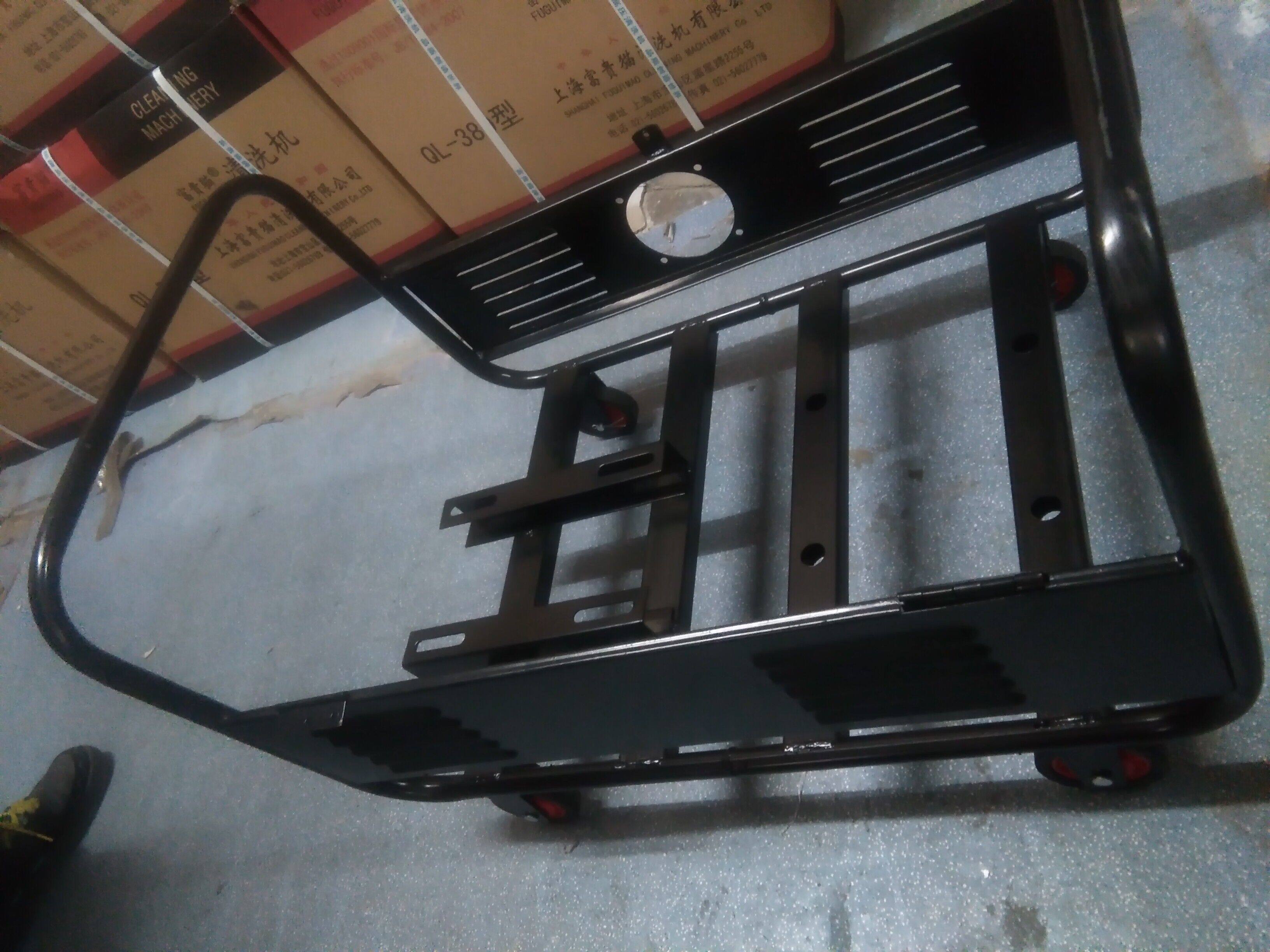 Cleaner installation with iron frame Shanghai Shenlong Ql-258QL-358 Type original loading and washing machine frame with wheel