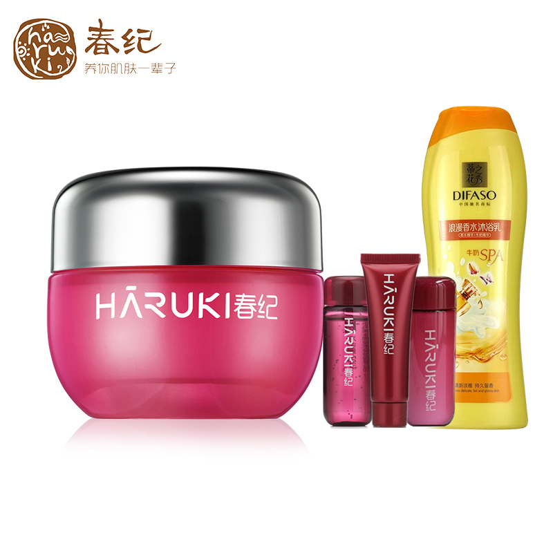 春纪眼霜正品专柜 春纪樱桃提升紧实眼凝胶20g 去黑眼圈眼袋紧致