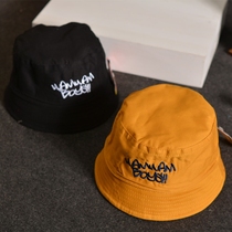 Childrens fisherman hat basin cap girl pure cotton sunshade hat Spring autumn season Double face wearing boy hat Han version tide 2-8 years old