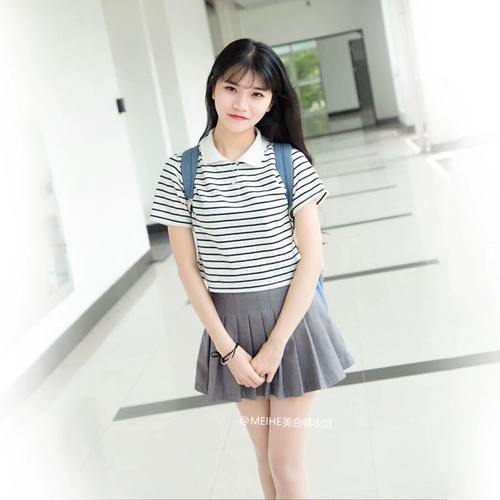 Весенняя летняя юбка в складку, костюм, мини-юбка, штаны, высокая талия