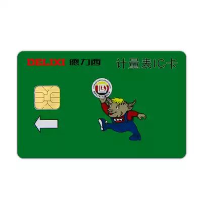 Delixi prepaid meter charging card meter IC card meter IC Card prepaid meter recharge card electric card blank card