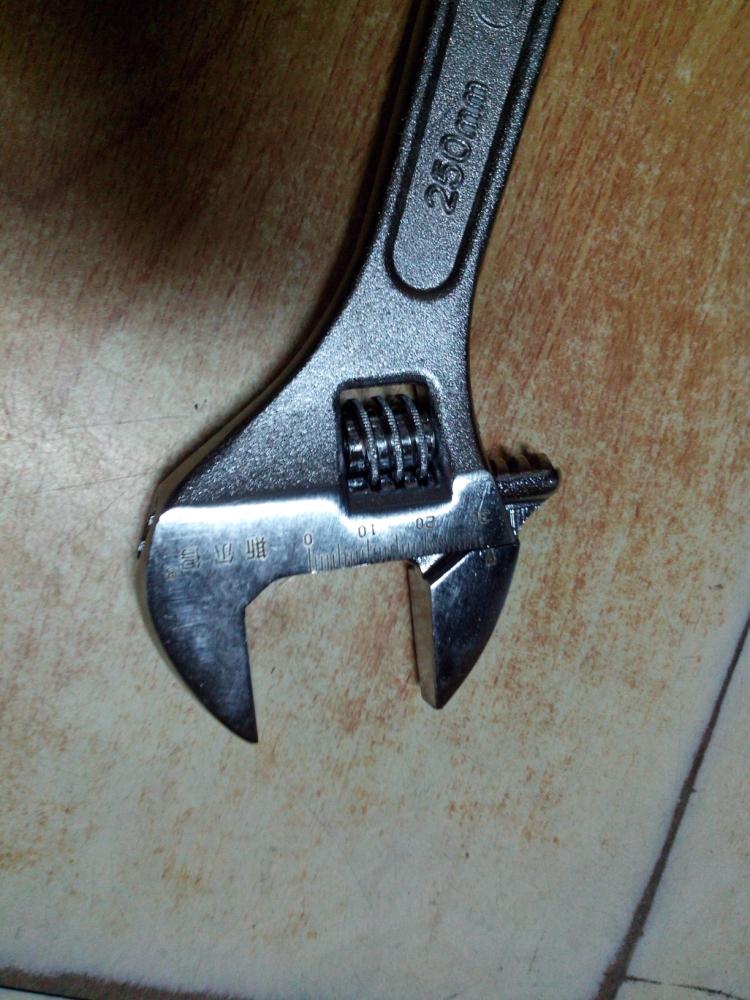 Selde 10-inch wrench adjustable wrench active wrench open-end wrench has 6 inches 8 inches 10 inches 12 inches