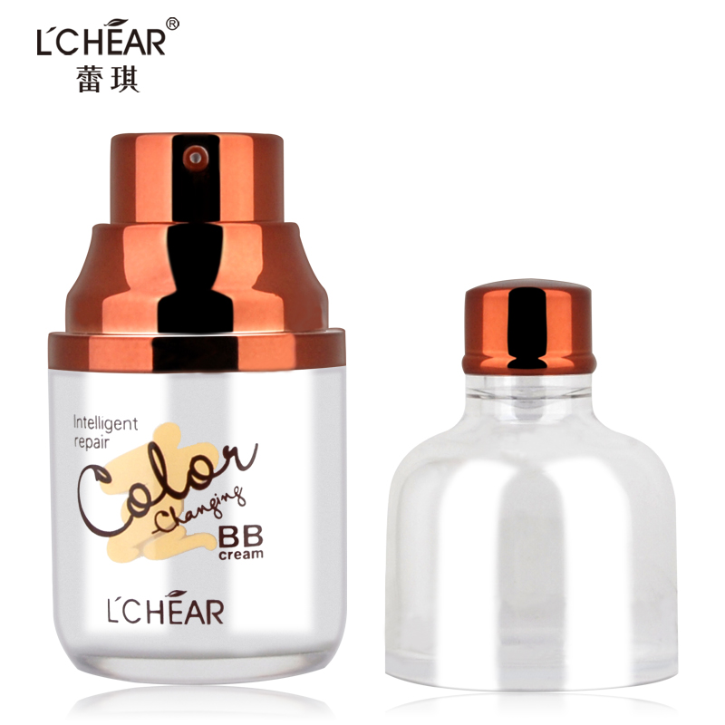 LCHEAR/蕾琪智慧修容变色BB霜 补水遮瑕霜 自动适应肤色