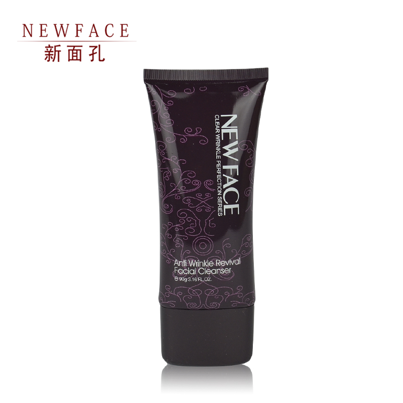 NEW FACE/新面孔平皱修护洗面奶90g 晶颜无痕抗皱系列补水洁面乳