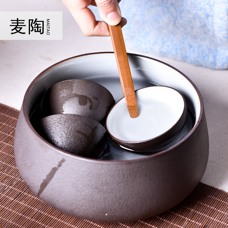 MaiTao bamboo kung fu tea set spare parts manual ChaGa tea ChaZhen tea holder teaspoon of tea six gentleman