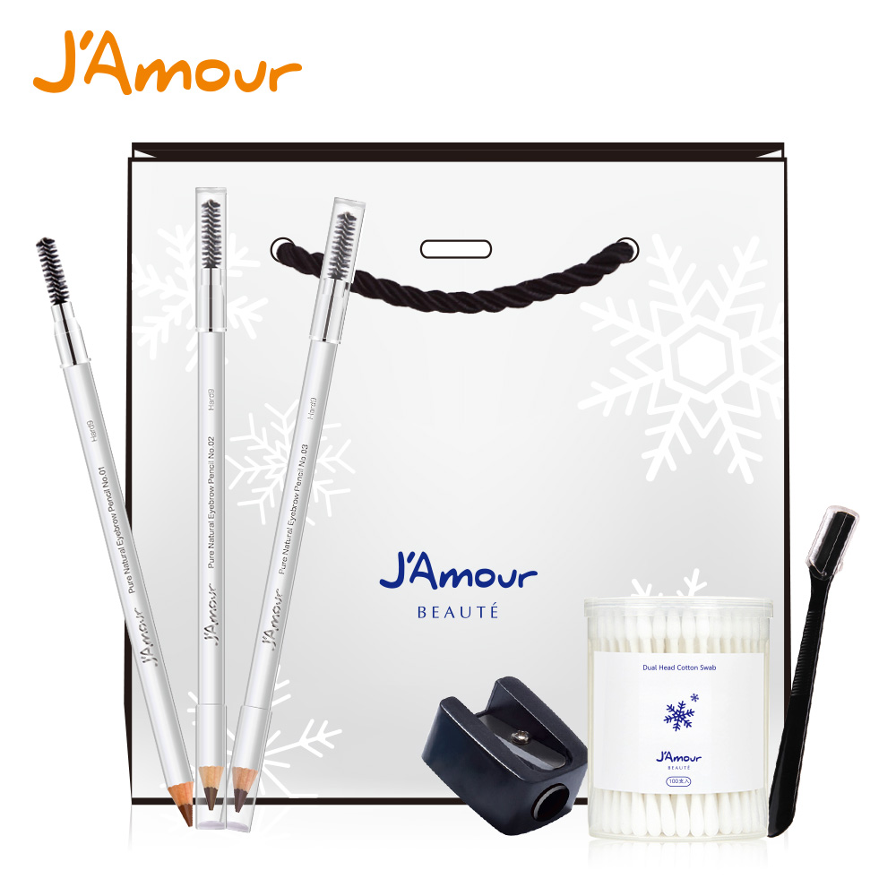 J'Amour/悦爱正品 纯净自然眉笔 持久防水防汗不脱妆 自然眉妆