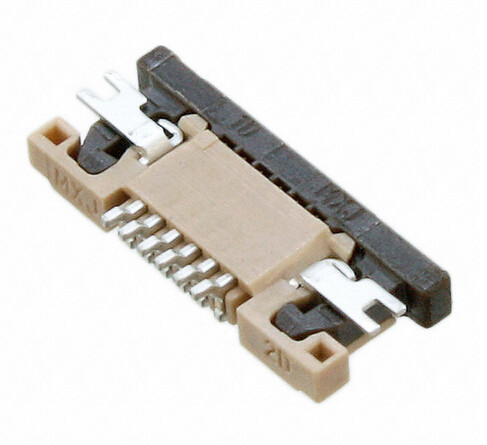 54550-0671545500671MOLEX原装连接器 0.5mm间距 6pin 超薄上接