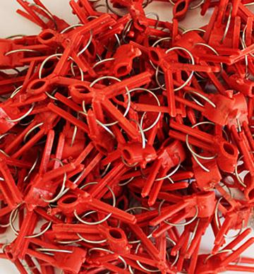 Vegetable Plant Watermelon Cucumber Sweet Melon Eggplant Tomato Pumpkin Flat Mouth Graft Clip Round Mouth Square Grafting Clips