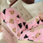 Mùa thu và mùa đông dày flannel pyjama nữ lỏng lẻo dịch vụ nhà quần cotton kích thước lớn quần san hô lông cừu giản dị quần legging nam