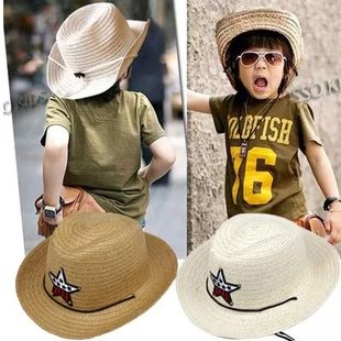 Children's cap for boys, beach summer denim hat girl's, Korean style