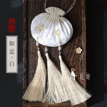 Homemade diy handmade sachet material bag Tassel Hanfu purse sachet car pendant Couple boyfriend Tanabata gift