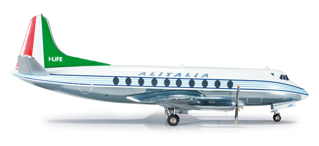 Hot:554732 1:200 Alitalia Vickers Viscount 700