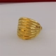 24K Bà Euro Coin Trang sức Việt Nam Sha Jin Mô phỏng Nhẫn vàng giả Mạ vàng Trang sức 18K không thể bị mất nhẫn vàng 24k Nhẫn