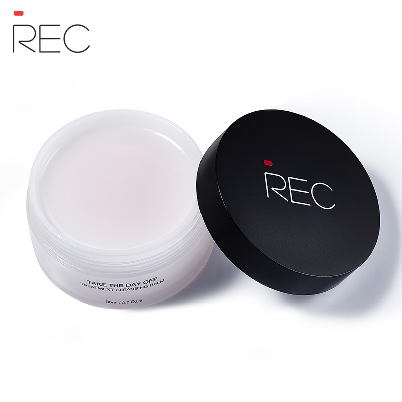 REC 纯肌洁肤膏（01 玫瑰）80ml 洁面膏 女  卸妆膏 深层 清洁膏