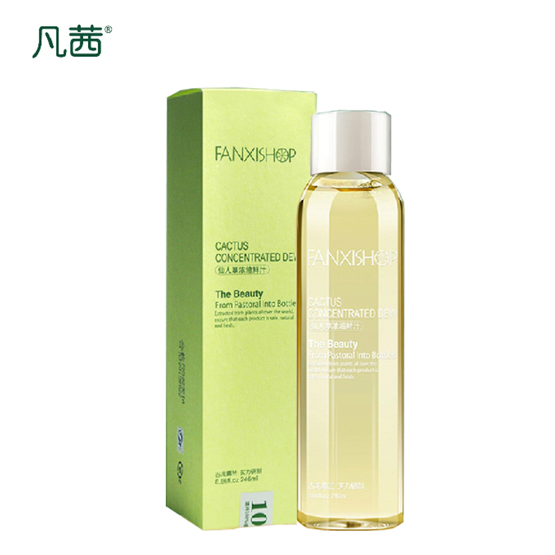 凡茜仙人掌浓缩鲜汁246ml 爽肤水/化妆水 精华水夏季补水保湿清爽