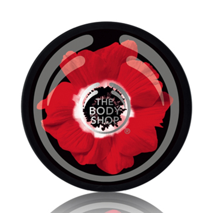 The body shop/美体小铺进口罂粟花沐浴露250ml 嫩肤滋润