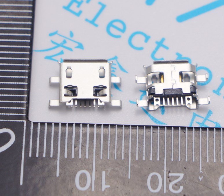 micro USB sink board 0 72 socket micro usb 5P mother seat sink plate 0 72-Taobao