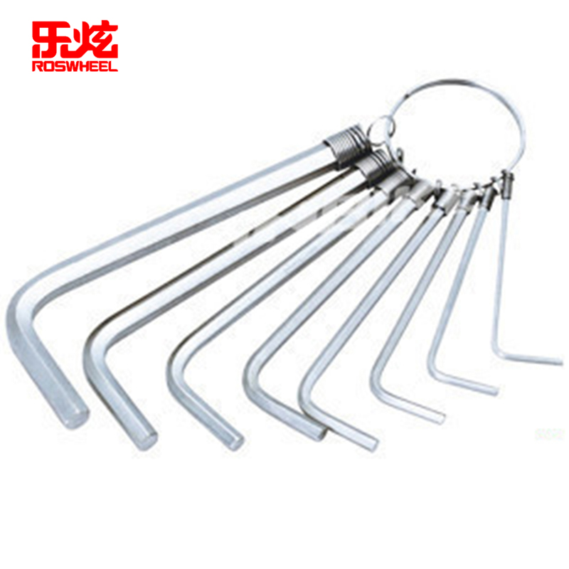 Car repair helper Bicycle inner six wrench tool combination Inner six angle wrench