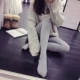 Không áp lực ấm 600D quần lửng mùa thu đông cộng với quần legging nhung dày quần lửng nữ mùa đông dày nhiều màu 6077 quan tat dep Xà cạp