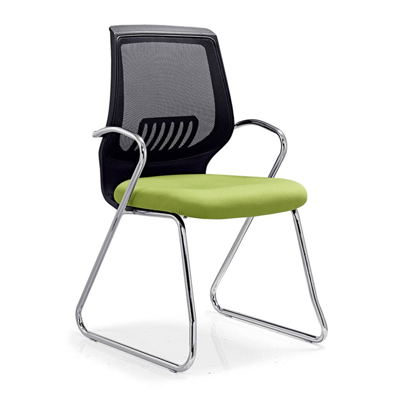 Good environment furniture office meeting chair mesh chair bow fixed meeting chair computer mesh chair staff chair simple