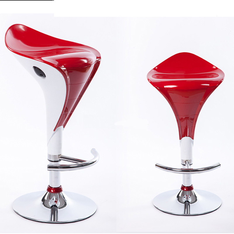 Yihe household T-shaped footfall Swan bar chair bar stool lift stool front reception swivel chair 4s shop