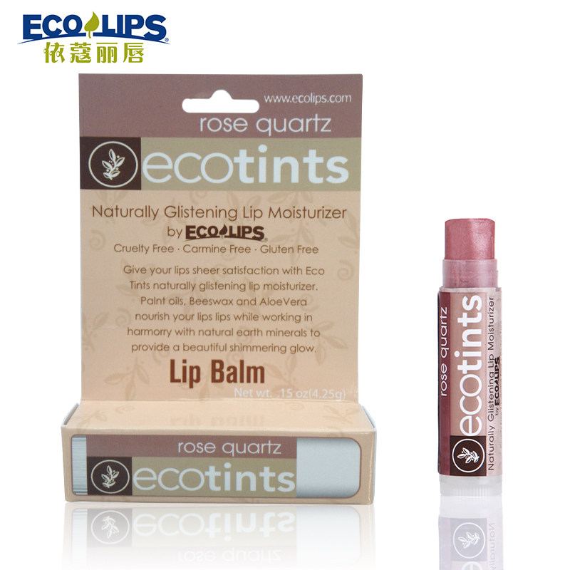 Ecolips有机玫瑰红润唇膏